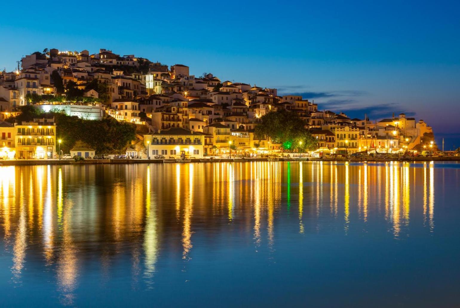 Villa Glafki Panormos  Bagian luar foto