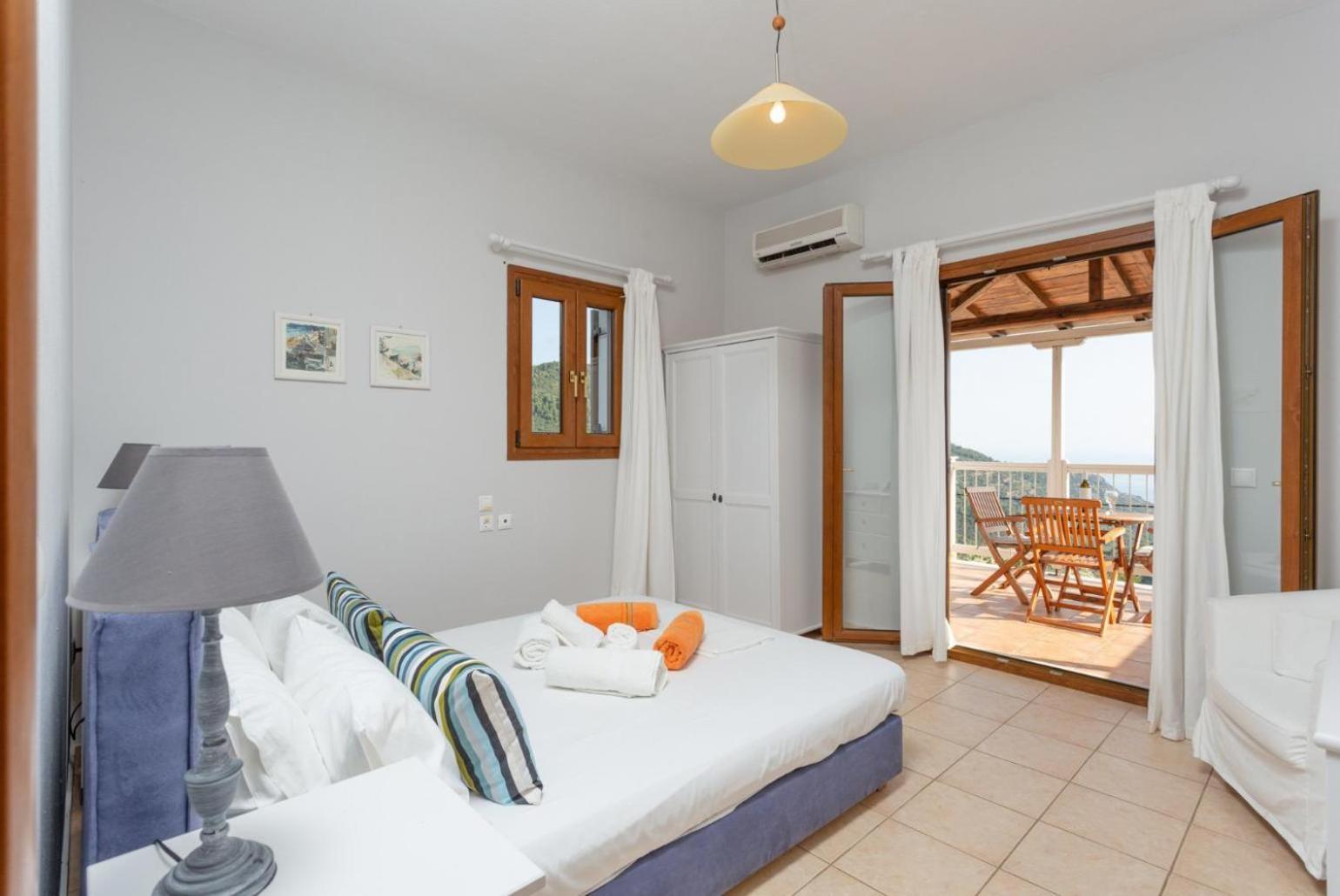 Villa Glafki Panormos  Bagian luar foto