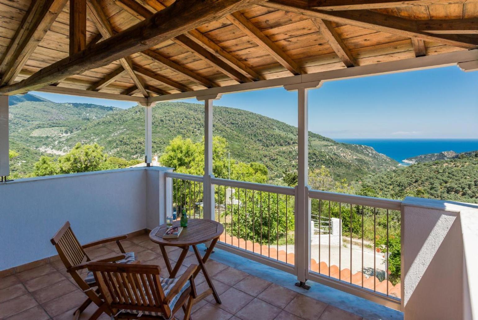 Villa Glafki Panormos  Bagian luar foto